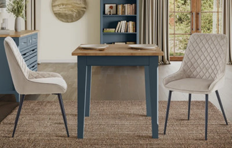 Image of Baumhaus Signature Blue Square Dining Table