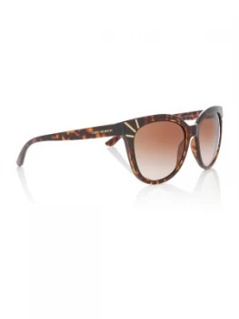 Image of Tory Burch Havana Ty9051 Cat Eye Sunglasses