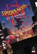 Image of spider man into the spider verse poster book