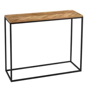 Image of Chevron Console Table