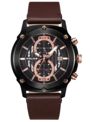 Image of Police Mens Lulworth Watch 15917JSB/02A