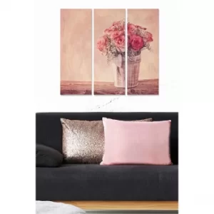 Image of MDF4003918 Multicolor Decorative MDF Painting (3 Pieces)