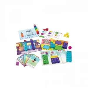 Image of Mathlink Cubes Number Blocks 1 10 Activity Set