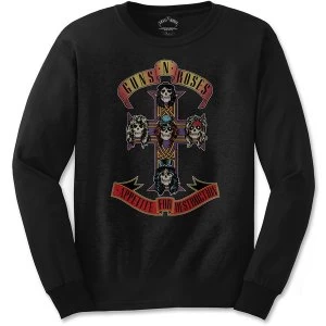 Image of Guns N' Roses - Appetite for Destruction Unisex X-Large T-Shirt - Black
