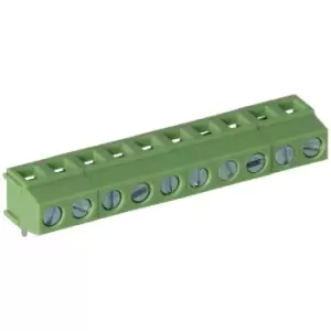 Image of TruConnect 211855 5.0mm 10 Way Low Profile 90deg Rising Clamp Term...