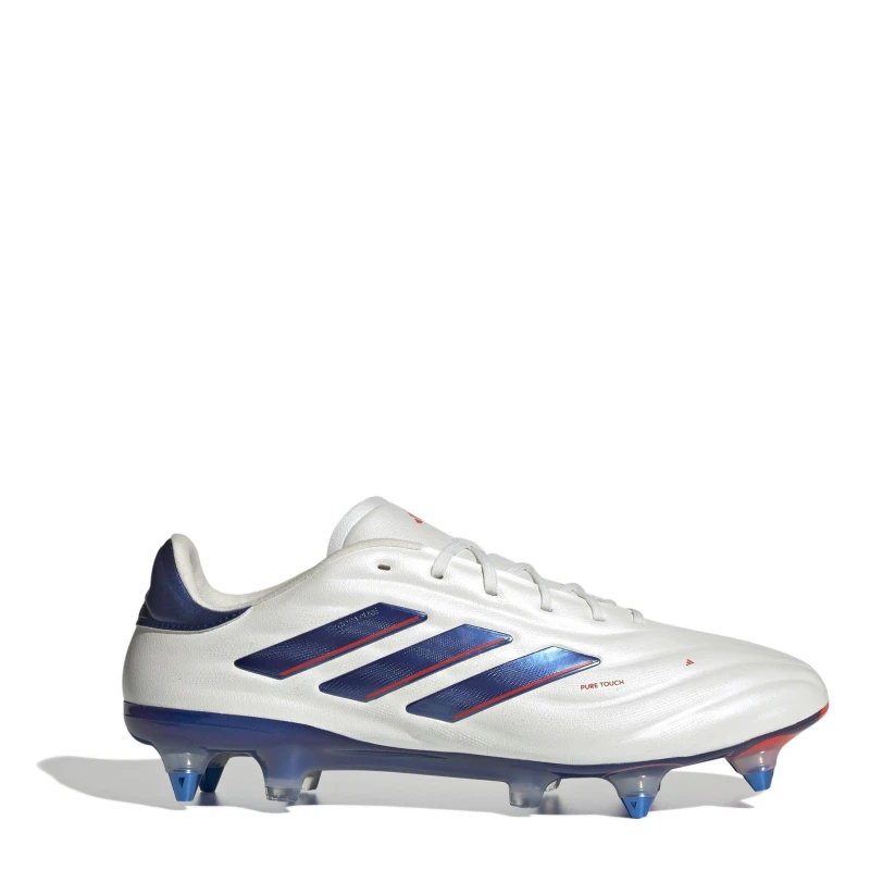 Image of adidas Copa Pure 2 Elite Soft Ground Football Boots White/Blue male 8 (42)