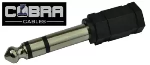 Image of 3.5mm to 6.35mm 1/4" Jack Adapter Stereo