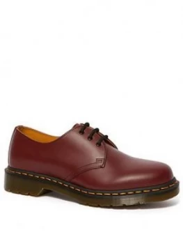 Image of Dr Martens 1461 3 Eye Shoes - Cherry Red , Cherry Red, Size 9, Men