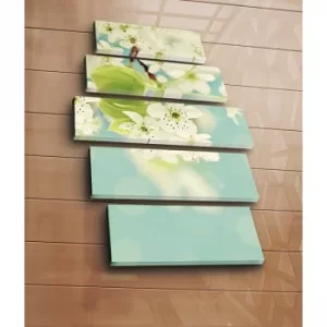 Image of 5PATK-104 Multicolor Decorative Canvas Painting (5 Pieces)