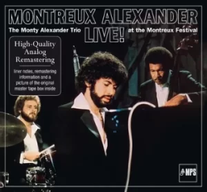Image of Live At Montreux by Monty Alexander Trio CD Album