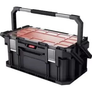 Image of KETER 238275 Connect Tool box (empty) Black