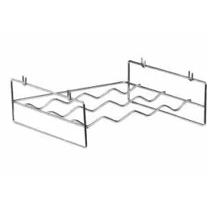 Image of Premier Housewares - 4 Bottles Chrome Wine Rack with Side Handles