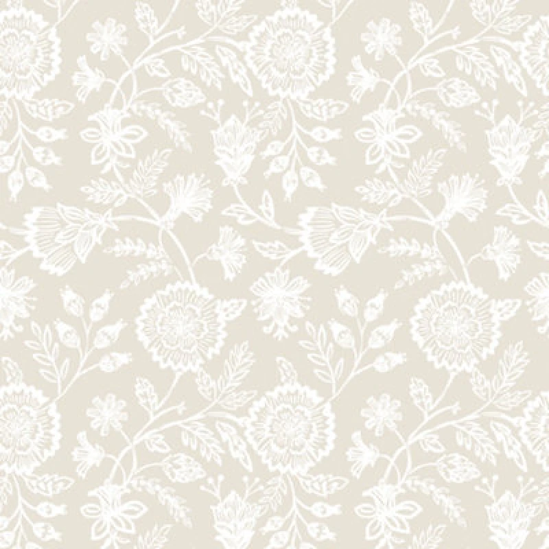 Image of Hoopla Walls Evelyn Trail - Bone 10M Wallpaper