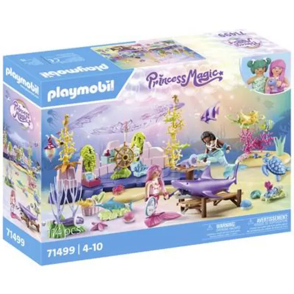 Image of Playmobil Princess Magic Mermaid animal care 71499 71499