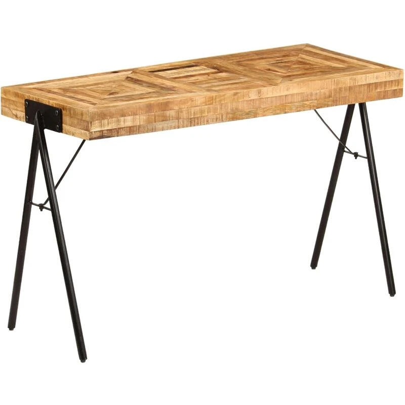 Image of VIDAXL Writing Table Solid Mango Wood 118x50x75cm Vidaxl 8718475610823