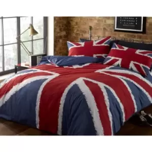 Image of Funky Union Jack King Size Duver Covet Set