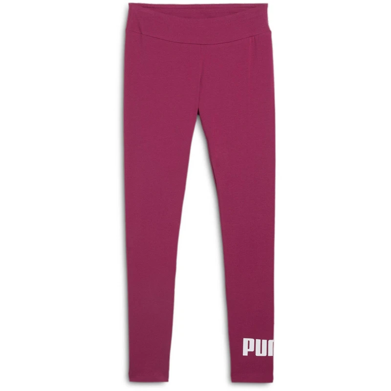 Image of Puma Ess Logo Leggings (S) Legging Womens - Pink Pink 8