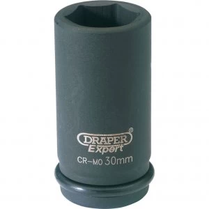 Image of Draper Expert 3/4" Drive Deep Hexagon Impact Socket Metric 3/4" 30mm
