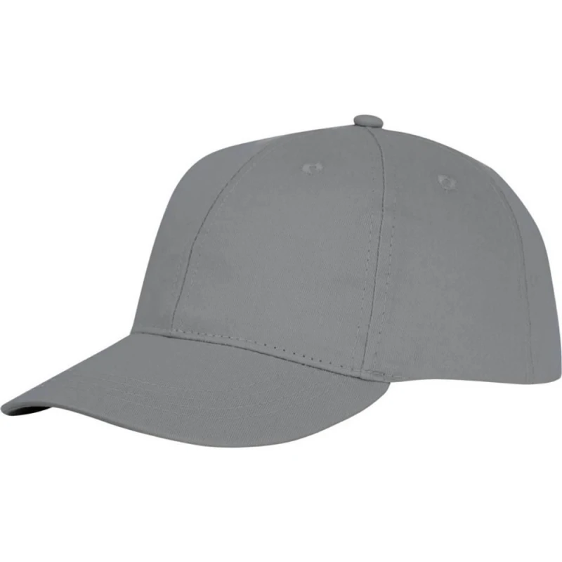 Image of Bullet Mens Ares 6 Panel Cap in Grey Grey Male One Size