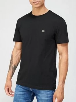 Image of Lacoste Mini Croc T-Shirt - Black
