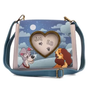 Image of Loungefly Disney Lady And The Tramp Wet Cement Cross Body Bag