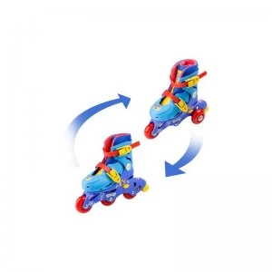 Image of Paw Patrol 2-in-1 Tri to Inline Roller Skates