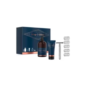 Image of King C. Gillette Double Edge Safety Razor Gift Set