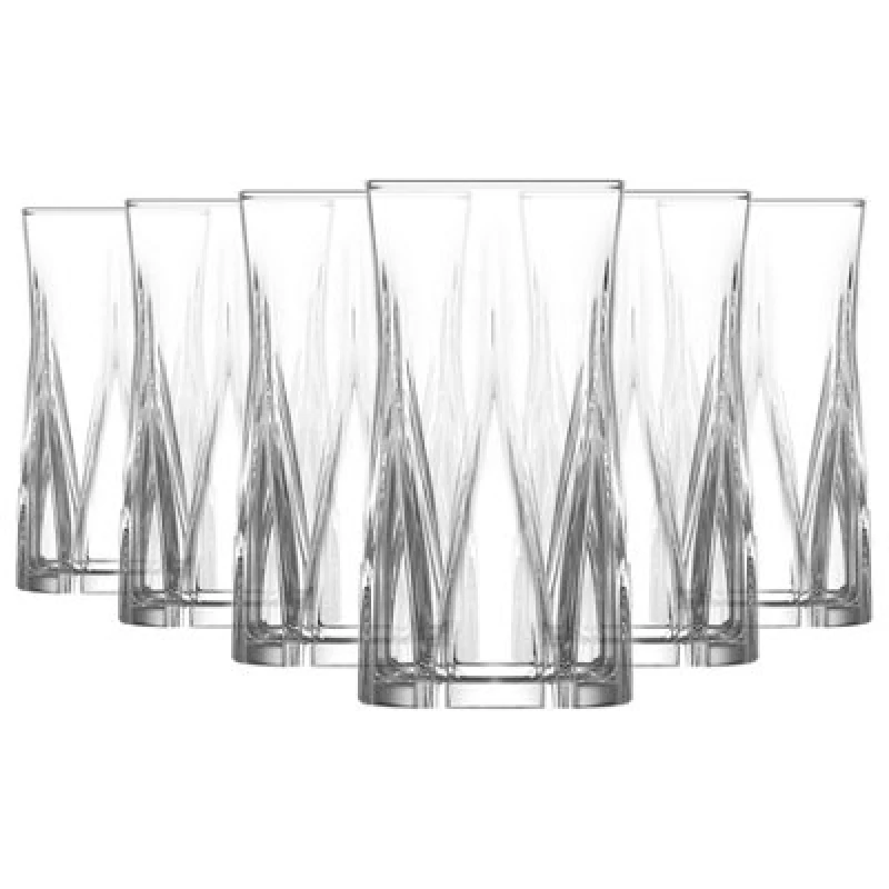 Image of Lav Zoey Highball Glasses - 480Ml - Pack Of 6