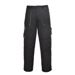 Image of Portwest TX11 Texo Contrast Trouser Black Medium 33"