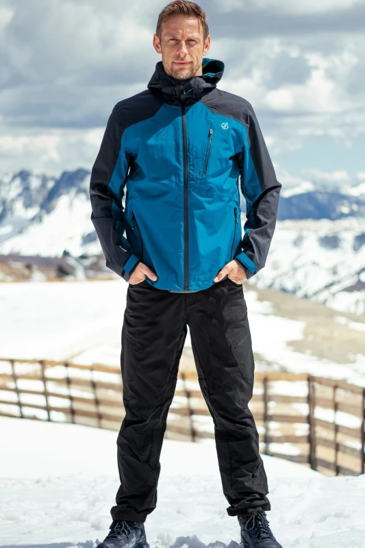 Image of Dare 2b Dare 2b Men 'Tuned In II' Zip Off Walking Trousers in Black Size: 32R Black 32R Male 5057538464748