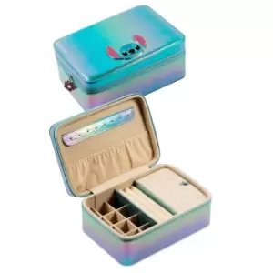 Image of Disney Lilo and Stitch Large Metallic Jewellery Case