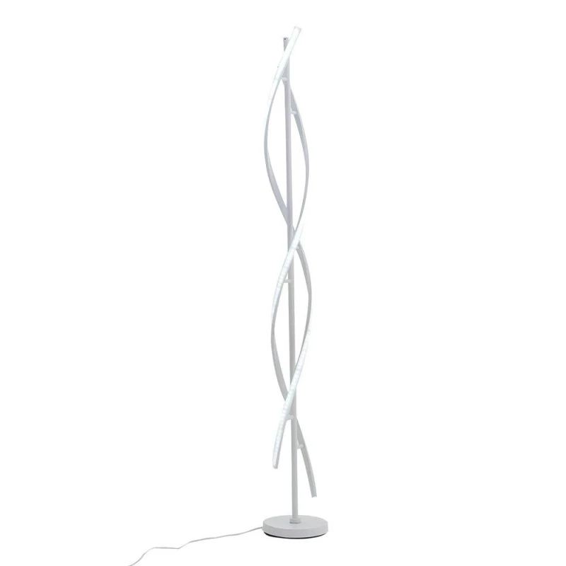 Image of Kabinet UK 60W Modern LED Floor Lamp for Living Room & Office White unisex One size