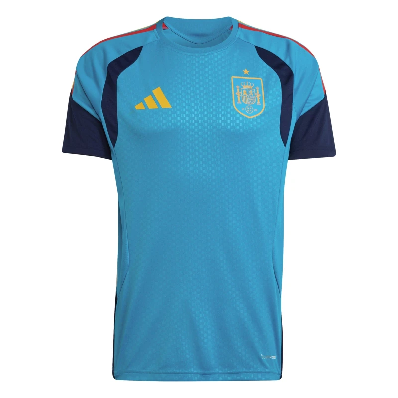 Image of adidas Spain World Cup Training Shirt 2026 Mens Blue/White male XL