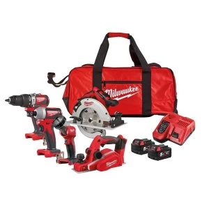 Image of Milwaukee Power Tools M18 BLPP4D Brushless Kit 18V 2 x 5.0Ah Li-ion