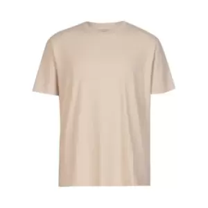 Image of AllSaints AllSaints Harvey Short Sleeve Crew Neck T-Shirt Mens - Beige