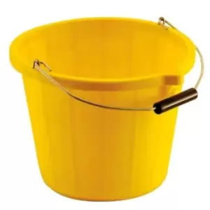Image of Zoro 3 Gallon Yellow Builders Bucket- you get 17