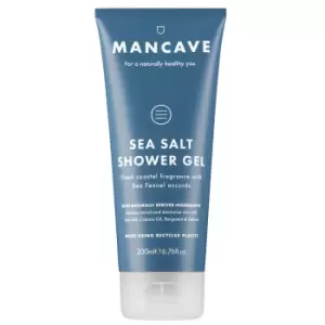 Image of ManCave Sea Salt Shower Gel 200ml