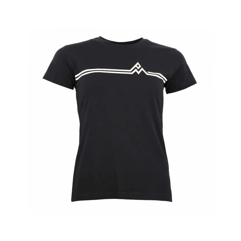 Image of Womens T-Shirt Peak Mountain Aurelie Noir Female M