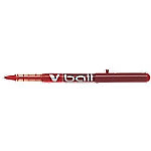 Image of Pilot V-Ball 05 Rollerball Pen Fine 0.3mm Red Pack of 12