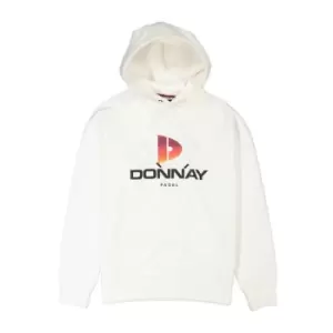 Image of Donnay Cyborg Mens Sweatshirt Hoodie - White