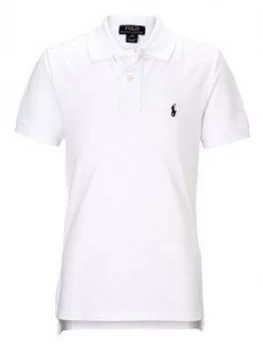 Image of Ralph Lauren Boys Classic Polo Shirt - White, Size Age: 3 Years