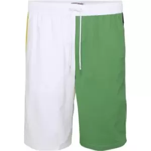 Image of Tommy Jeans Tjm Archive Colorblock Bb Short - Green