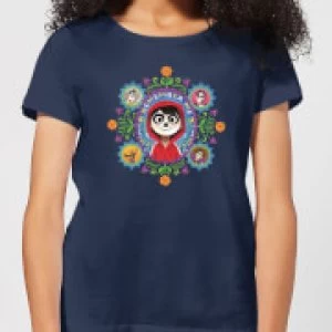 Image of Coco Remember Me Womens T-Shirt - Navy - M
