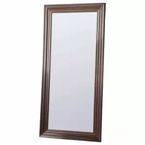 Image of Crossland Grove Shalford Leaner Pewter Mirror 805 X 1665Mm