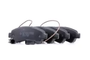 Image of RIDEX Brake pad set FIAT,PEUGEOT,CITROEN 402B1093 1612434180,1614412180,77366679 1612434180,1614412180,68226919AA