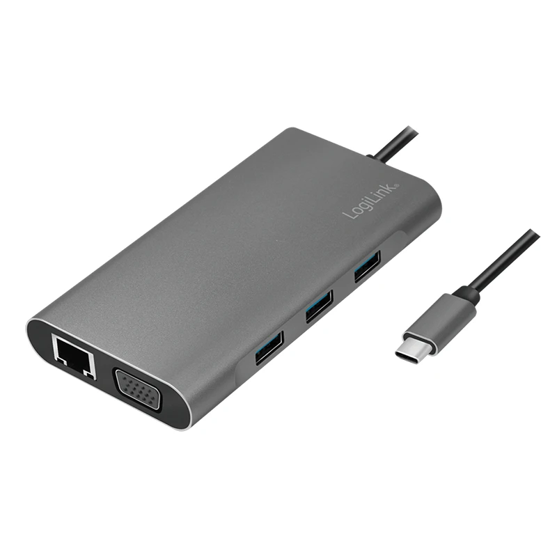 Image of LogiLink UA0383 laptop dock/port replicator Wired USB 3.2 Gen 1 (3.1 G