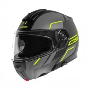Image of Schuberth C5 Master Black Yellow 2XL