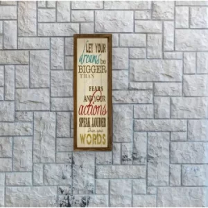 Image of KZM418 Multicolor Decorative Framed MDF Painting