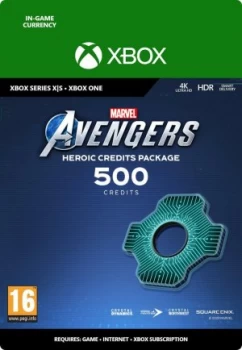 Image of Marvel's Avengers 500 Heroic Credits Pack Digital Download