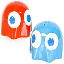 Image of PacMan Ghosts - Salt and Pepper Shaker